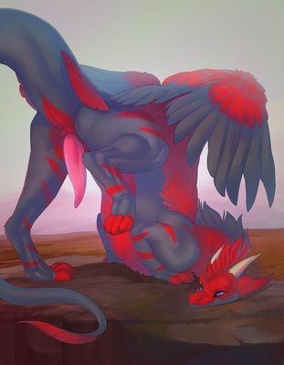 Drake
art by marii5555
Keywords: dragon;male;feral;solo;penis;marii5555