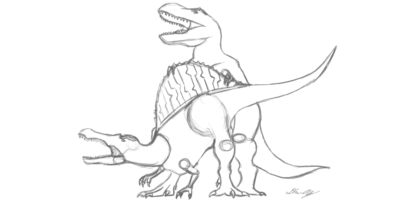 Mating Season Sketch
art by jazzy_bunny
Keywords: cartoon;transformers;dinosaur;theropod;tyrannosaurus_rex;trex;spinosaurus;robot;male;female;anthro;M/F;from_behind;jazzy_bunny