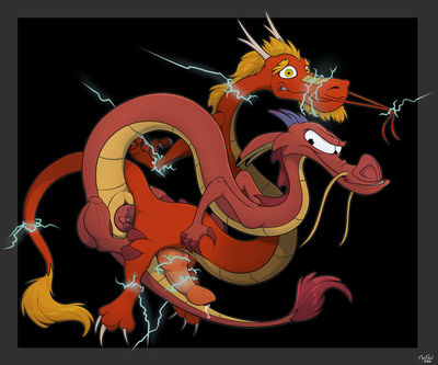 Mounting Mushu
art by mcfan
Keywords: cartoon;disney;eastern_dragon;mulan;mushu;dragon;male;anthro;M/M;penis;from_behind;anal;mcfan