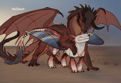 Licks
art by melisssa9
Keywords: how_to_train_your_dragon;httyd;night_fury;dragon;dragoness;male;female;feral;M/F;penis;from_behind;suggestive;spooge;Melisssa9