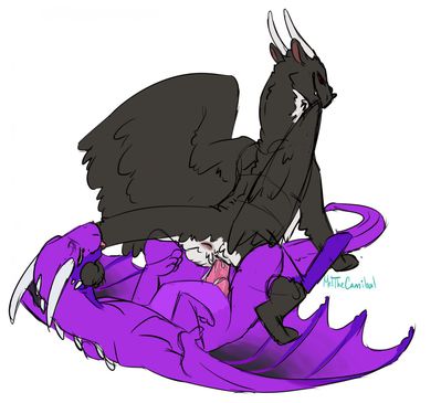 Breeding Whiro
art by melthecannibal
Keywords: dragon;dragoness;male;female;feral;M/F;penis;reverse_cowgirl;vaginal_penetration;spooge;melthecannibal