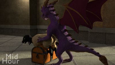 Spyro x Sheep
art by midhour
Keywords: videogame;spyro_the_dragon;spyro;dragon;furry;sheep;male;female;anthro;feral;M/F;penis;vagina;from_behind;suggestive;cgi;midhour