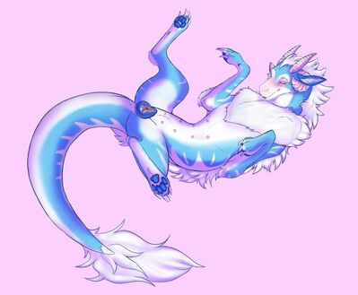 Felkin
art by milkypaws
Keywords: dragoness;felkin;female;feral;solo;vagina;milkypaws