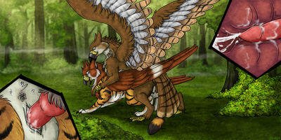 Gryphons Having Sex
art by mindark
Keywords: gryphon;male;female;feral;M/F;from_behind;vaginal_penetration;closeup;spooge;mindark