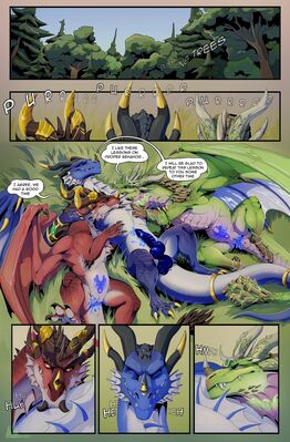 Threesome in the Forest, page 4
art by molnyshko
Keywords: comic;videogame;world_of_warcraft;alexstrasza;ysera;dragon;dragoness;male;female;feral;M/F;solo;threeway;penis;vagina;suggestive;spooge;molnyshko