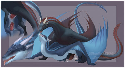 Wyvern Sex
art by momomichi_nsfw
Keywords: dragon;wyvern;male;feral;M/M;penis;from_behind;anal;closeup;spooge;momomichi_nsfw