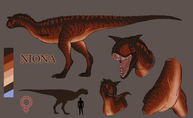 Niona Carnotaurus
art by moonski
Keywords: dinosaur;theropod;carnotaurus;female;feral;solo;cloaca;reference;moonski