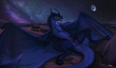 Star Lady
art by moonski
Keywords: dragoness;female;feral;solo;vagina;spread;spooge;moonski