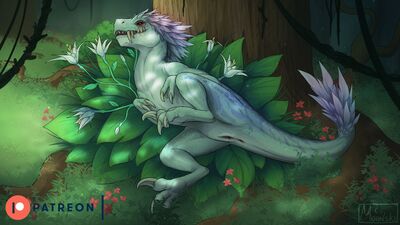 Queen_Feather (Warcraft)
art by moonski
Keywords: videogame;world_of_warcraft;dinosaur;theropod;raptor;female;feral;solo;vagina;presenting;moonski