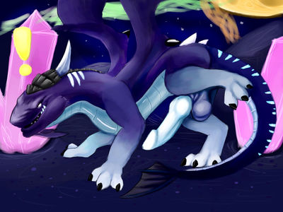 Netherdrake
art by morca
Keywords: videogame;world_of_warcraft;dragon;netherdrake;male;anthro;solo;penis;morca