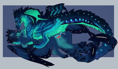 Mating Dragons
art by morritz
Keywords: dragon;dragoness;male;female;feral;M/F;penis;cowgirl;vaginal_penetration;spooge;morritz