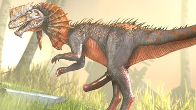 Dilophosaurus
art by mrdr
Keywords: dinosaur;theropod;dilophosaurus;male;feral;solo;penis;cgi;mrdr
