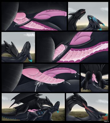 Horny Night_Furies page 4
art by mus0
Keywords: comic;how_to_train_your_dragon;httyd;night_fury;dragon;male;anthro;M/M;penis;missionary;anal;internal;ejaculation;orgasm;spooge;closeup;mus0