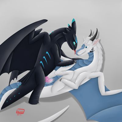 Mus0 x Kealyth
art by mus0
Keywords: how_to_train_your_dragon;night_fury;dragon;male;female;feral;M/F;penis;missionary;vaginal_penetration;spooge;mus0