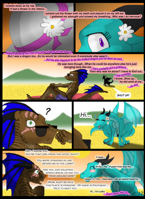 Never Miss A Sunrise (page 12)
art by rastaban
Keywords: comic;dragon;anthro;dragoness;female;feral;M/F;suggestive;rastaban