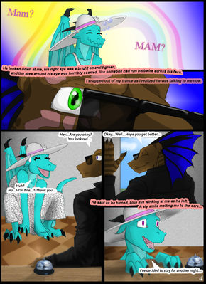 Never Miss A Sunrise (page 04)
art by rastaban
Keywords: comic;dragon;anthro;dragoness;female;feral;M/F;suggestive;rastaban