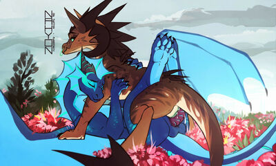 Slow Ride
art by nahyon
Keywords: dragon;dragoness;male;female;feral;M/F;penis;cowgirl;vaginal_penetration;nahyon