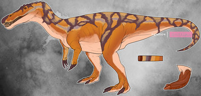 Male Baryonyx
art by nakoo
Keywords: dinosaur;theropod;baryonyx;male;feral;solo;penis;closeup;reference;nakoo