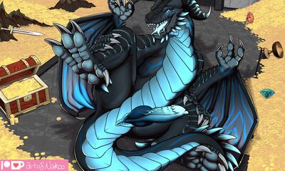Choose Your Treasure
art by nakoo
Keywords: dragon;male;feral;solo;penis;hoard;nakoo