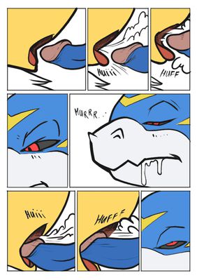 Digilands 16
art by nanogrrr and gadonstriom
Keywords: comic;anime;digimon;dragon;furry;canine;fox;flamedramon;renamon;male;female;anthro;breasts;M/F;penis;oral;closeup;nanogrrr;gadonstriom