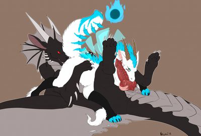 Dragon 69
art by naoma-hiru
Keywords: dragon;dragoness;male;female;feral;M/F;penis;oral;69;naoma-hiru