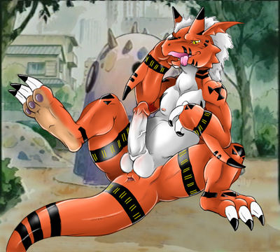 Growlmon
art by narse
Keywords: anime;digimon;dragon;growlmon;male;anthro;solo;penis;narse