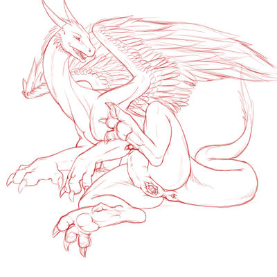 Saphira Sketch
art by narse
Keywords: eragon;saphira;dragoness;female;feral;solo;vagina;narse