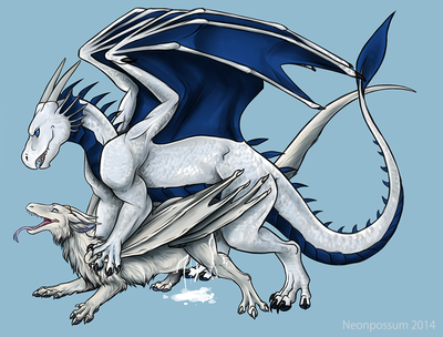 Breeding The Queen 2
art by neonpossum
Keywords: dragon;dragoness;male;female;feral;M/F;penis;from_behind;spooge;neonpossum
