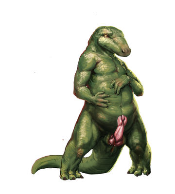 Anthro Croc
art by nib-roc
Keywords: crocodilian;crocodile;male;anthro;solo;penis;nib-roc