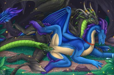 A Little Bite
art by nira_the_dark
Keywords: dragon;dragoness;male;female;feral;M/F;penis;spoons;vaginal_penetration;spooge;Nira_The_Dark