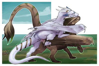 Maliksr and Saugrim
art by nitrods
Keywords: dragon;dragoness;male;female;feral;M/F;penis;from_behind;vaginal_penetration;spooge;nitrods