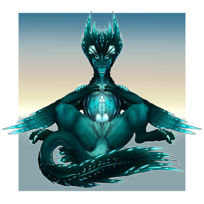 Mystical Mint
art by nitrods
Keywords: dragon;wyvern;male;feral;solo;penis;nitrods