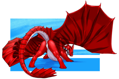 Red Dragoness
art by nitrods
Keywords: dragoness;female;feral;solo;vagina;presenting;nitrods