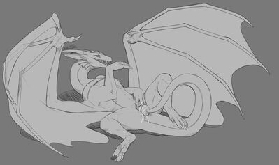 Roxannetheokami Tailplay
art by nitrods
Keywords: dragoness;female;feral;solo;vagina;tailplay;masturbation;vaginal_penetration;spooge;nitrods