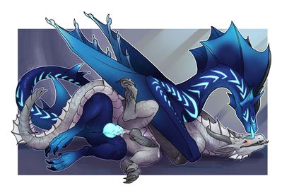 Wyvern Tangles
art by nitrods
Keywords: dragon;wyvern;male;feral;M/M;penis;spoons;anal;spooge;nitrods