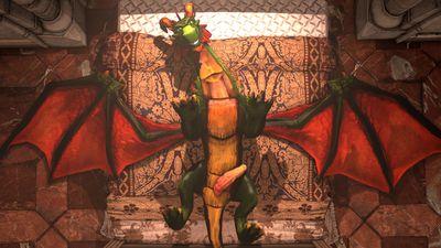 Terradorable
art by no-name-no-problem
Keywords: videogame;spyro_the_dragon;dragon;terrador;male;anthro;solo;penis;cgi;no-name-no-problem