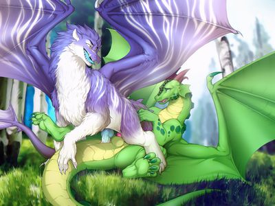 Hexdragon and Trance
art by okdrsutsu
Keywords: dragon;male;feral;M/M;penis;reverse_cowgirl;anal;spooge;okdrsutsu