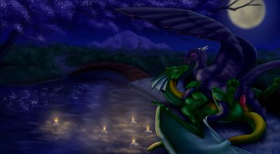 Nightfall Mating
art by onisyra
Keywords: dragon;dragoness;male;female;feral;M/F;penis;cowgirl;vaginal_penetration;onisyra