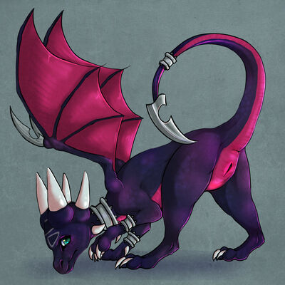 Cynder Presenting
art by orionfell
Keywords: videogame;spyro_the_dragon;dragoness;cynder;female;feral;solo;vagina;presenting;orionfell