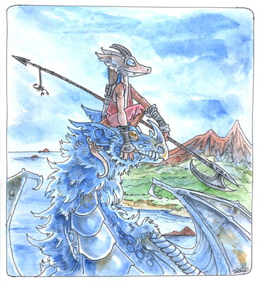 Blue Dragon
art by ormidonis
Keywords: dragon;feral;anthro;non-adult;ormidonis