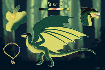 Suka the Forest Wyvern
art by owl_light
Keywords: dragon;wyvern;male;feral;solo;penis;closeup;reference;owl_light