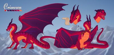 Crimson Reference (Wings_of_Fire)
art by paldreamer
Keywords: wings_of_fire;skywing;dragon;male;feral;solo;reference;non-adult;paldreamer