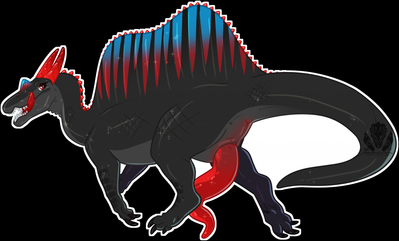 Spinosaur
art by peacefultyranny
Keywords: dragon;dinosaur;theropod;spinosaurus;hybrid;male;feral;solo;penis;peacefultyranny