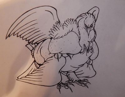 Big Eagles
art by phoenix01
Keywords: bird;avian;eragle;male;female;feral;M/F;from_behind;phoenix01