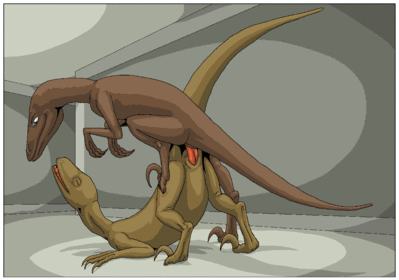 Raptor Fun
art by picklejuice
Keywords: dinosaur;theropod;raptor;deinonychus;male;female;feral;M/F;penis;from_behind;cloacal_penetration;picklejuice