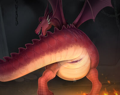 Shrek Dragoness (cloaca)
art by pig
Keywords: cartoon;shrek;dragoness;female;feral;solo;cloaca;presenting;spooge;pig