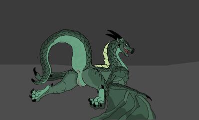 Ready
art by pillowzz
Keywords: dragoness;female;feral;solo;vagina;spooge;pillowzz