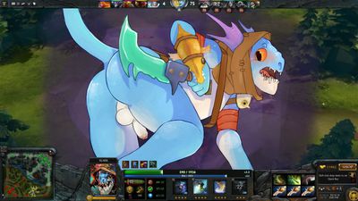 Slark
art by pkaocko
Keywords: videogame;dota;defense_of_the_ancients;reptile;slark;male;anthro;penis;solo;pkaocko