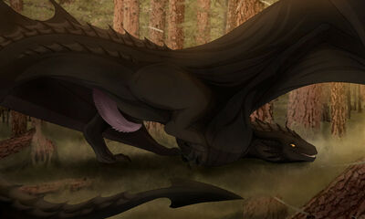 Wyvern Exposed
art by platypusbear
Keywords: dragon;wyvern;male;feral;solo;penis;presenting;platypusbear