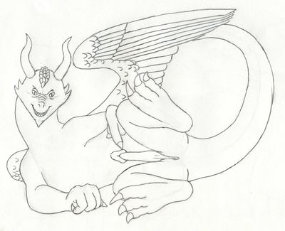 Pleasure Me
art by rex
Keywords: dragon;male;feral;solo;penis;rex